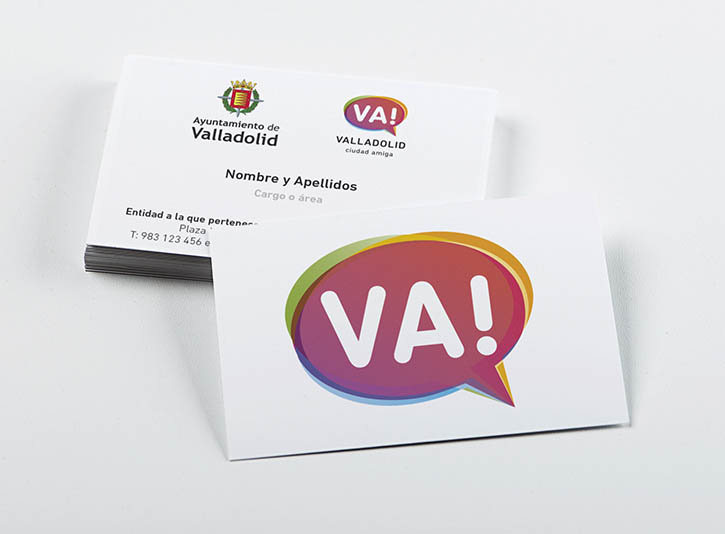 Business card of white color. Mockup. Isolated.