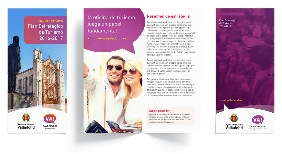 Blank white two folded booklet mock up, opened and closed