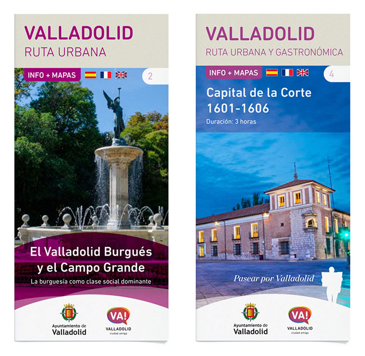 BLank white vertical and horizontal different size flyers, isolated