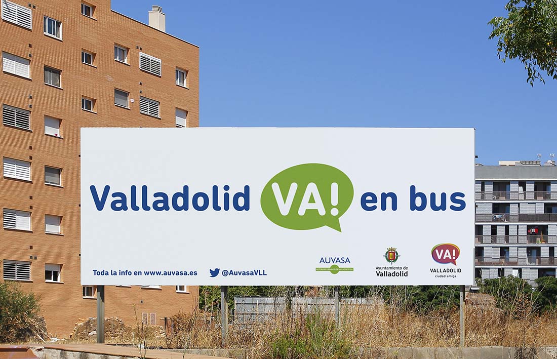 Blank billboard in the city